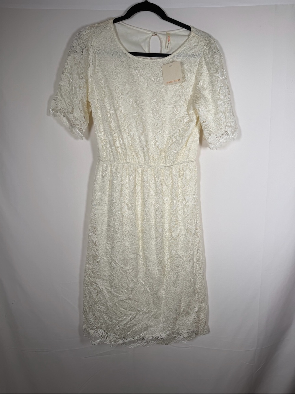 NWT orange creek Ivory Lace Midi Dress - Boho, Cottage